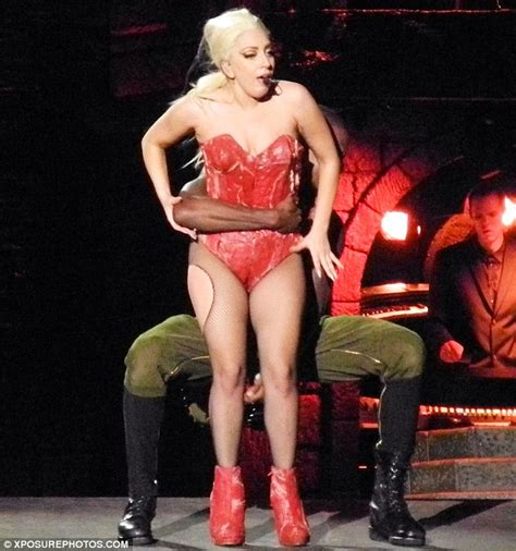 Lady Gaga Continues To Defy Critics After 25lbs Weight Gain By Slipping