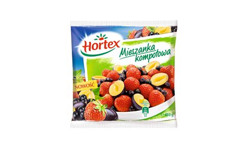 Magda polskie mrożonki HORTEX Mieszanka kompotowa 450g 14 Hortex