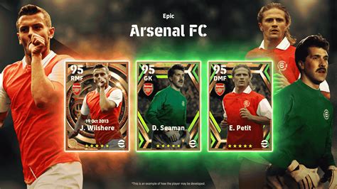 Efootball 2023 Nuevas Cartas Jugadores Épicos Disponibles Arsenal