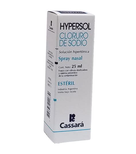 Cloruro De Sodio Solucion Hipertonica Spray Nasal Informacionpublica