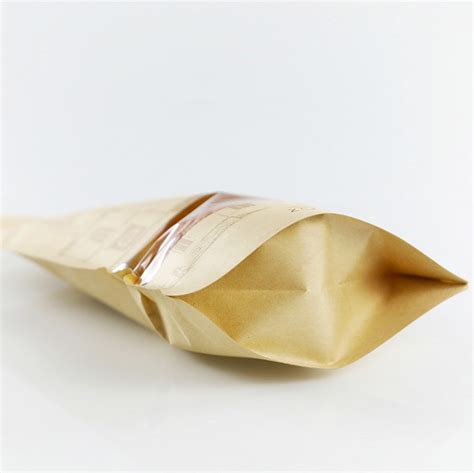 Resealable Kraft Paper Bags Wholesale Fast Sincere