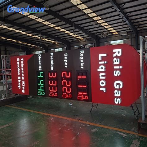 Custom Design Outdoor Led Advertising Steel Directional Pylon Sign