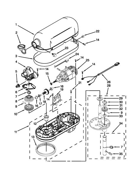 Kitchenaid Professional 600 Mixer Repair Manual | Besto Blog