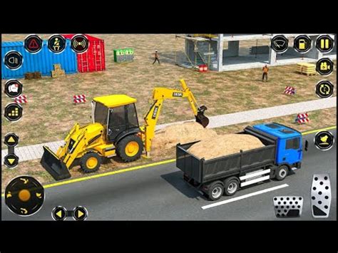 Jcb Dx Backhoe Loader Bull Dozzer Bus Simulator Live Stream Driving