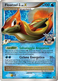 Floatzel GL Platino LAscesa Dei Rivali Archivio Delle Carte