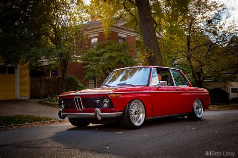 Red Bmw On The Street In Evanston Benlevy