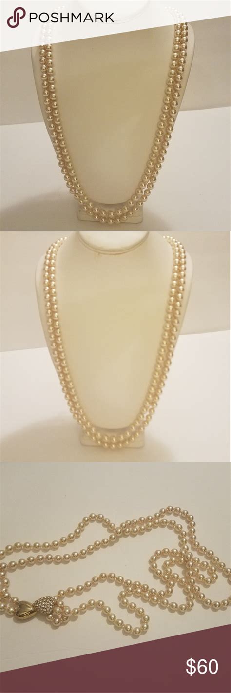 Vintage QVC Joan Rivers Pearl Necklace Joan Rivers Jewelry River