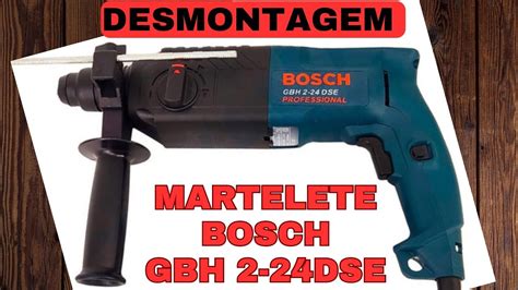 Martelete Antigo Bosch Gbh Dse Veja Como Trocar Induzido