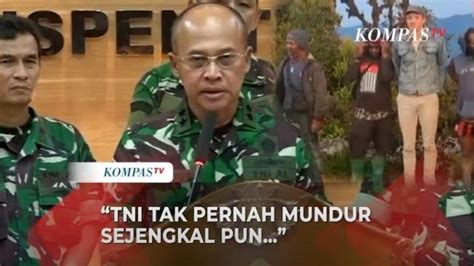 Usai Kontak Tembak Panglima Tni Pastikan Operasi Penyelamatan Pilot