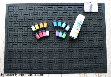 How To Paint A Recycled Rubber Outdoor Mat Recycled Rubber Outdoor