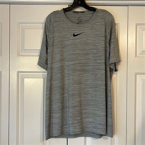 Nike Shirts Mens Nike Pro Drifit Fitted Tee Shirt Poshmark