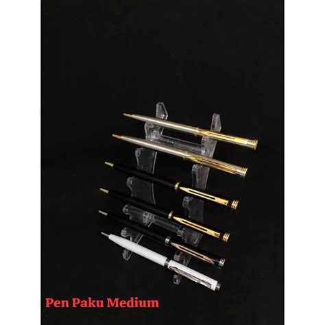 Jual Pulpen Paku Medium Pen Paku Medium Pulpen Metal Pulpen