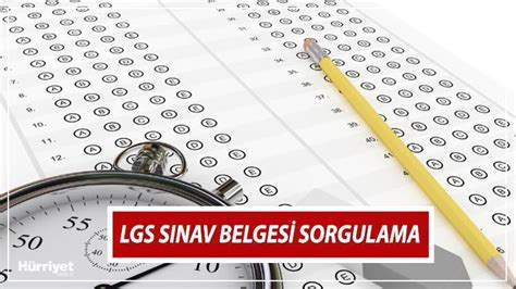 Lgs Sinav G R Belges Sorgulama Ekrani E Okul Sayfasi Lgs Ne