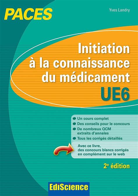 Amazon co jp Initiation à la connaissance du médicament UE6 PACES