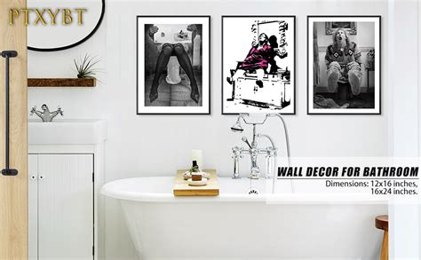 Amazon Dumb And Dumber Bathroom Art Funny Movie Posters Black And