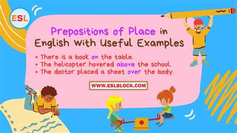 Prepositions Of Place Archives English As A Second Language