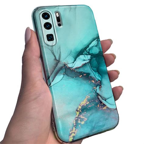 Grube Pancerne Etui 2MM Do Huawei P30 Pro Modne Wzory Tylna Obudowa