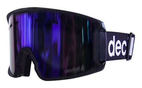 Decibel Freeride Xl Menswomens Skisnowboard Goggles Anti Fog Lens