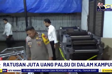 Polres Gowa Sita Uang Palsu Rp Juta Di Uin Alauddin Makassar