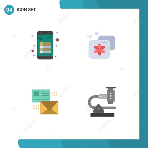 Modern Logo Set Vector Png Images Group Of Modern Flat Icons Set For