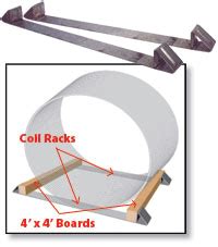 Trucking Coil Racks for Steel Coils - Heavy Haul Trucking