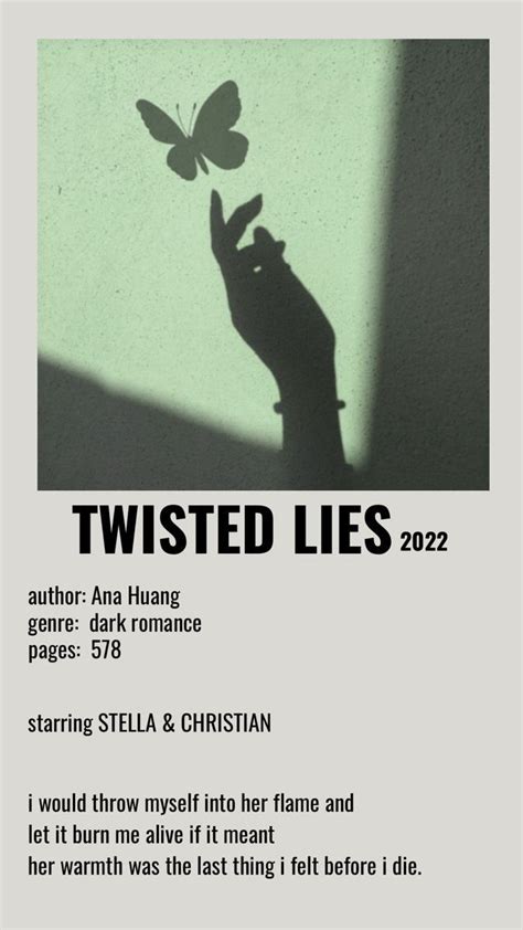 Twisted Lies Aesthetic Ana Huang Artofit