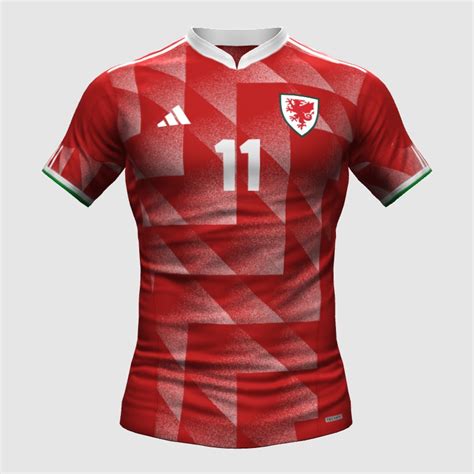 Wales Adidas Concept Home FIFA 23 Kit Creator Showcase