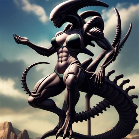 Hentai Boobs Abs Ai Generated Alien Alien Franchise Alien Girl