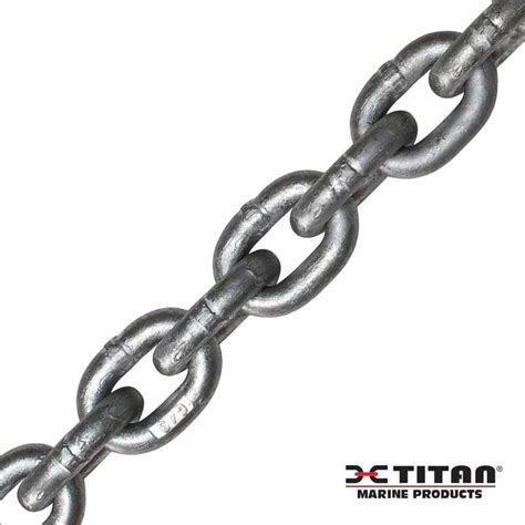 8mm DIN766 Titan Grade 43 Calibrated Anchor Chain Jimmy Green Marine