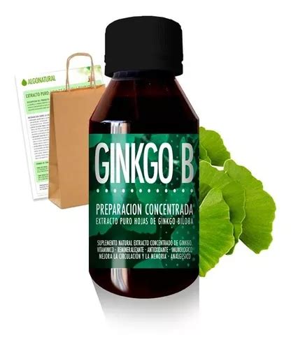 Ginkgo Biloba Circulación Extracto Concentrado 30 60 Días en venta