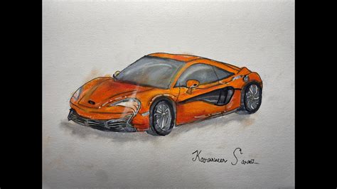 Drawing A Mclaren Youtube