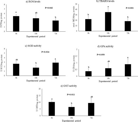 Plasma Reactive Oxygen Species Ros A And Thiobarbituric Acid