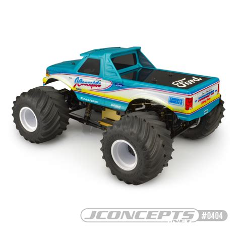 Jconcepts 1993 Ford F 250 Clear Monster Truck Body Rc Car Action