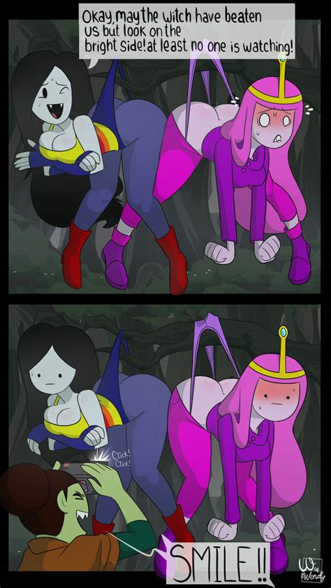 Rule 34 3girls Adventure Time Big Ass Blush Blushing Profusely Breasts Bubble Gum Camera