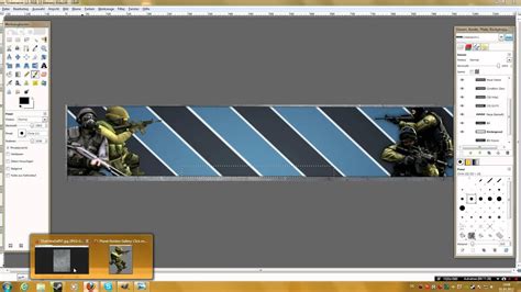 Gimp Tutorial Wie Erstelle Ich Ein Css Header German Deutsch