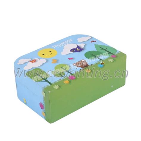 Custom Paper Cardboard Suitcase Boxes With Handle