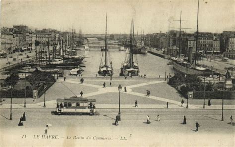 Le Havre Le Bassin Du Commerce Au Havre Cartorum