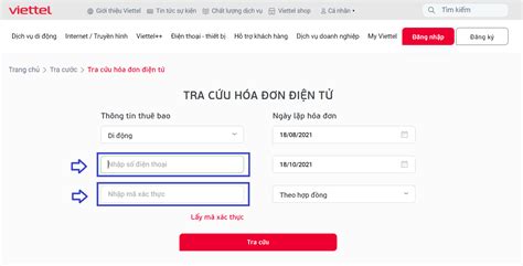 Tra Cứu Hóa đơn điện Tử Viettel Cho Thuê Bao Trả Sau