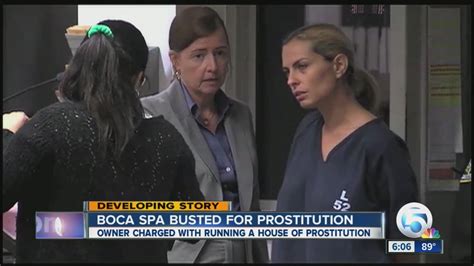 Boca Raton Spa Owner Faces Prostitution Charges Youtube