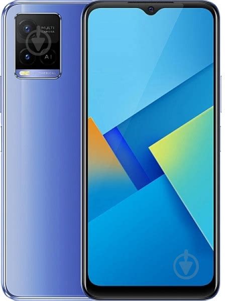 ᐉ Смартфон Vivo Y21 4/64GB metallic blue • Купить в Киеве, Украине ...