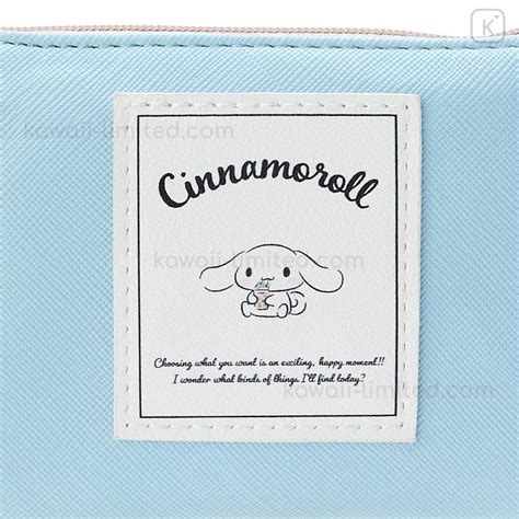 Japan Sanrio Key Card Pouch With Reel Cinnamoroll Kawaii Limited