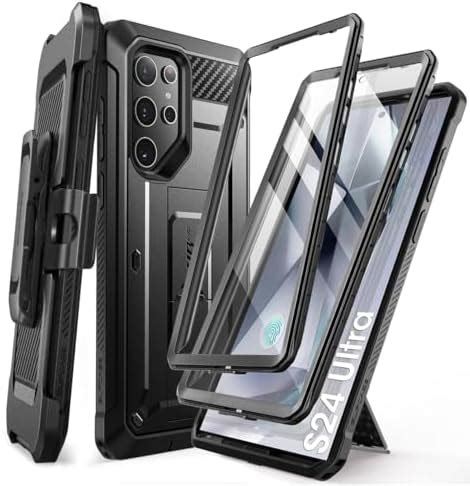 Capa SUPCASE UB Pro Para Samsung Galaxy S24 Ultra 2 Molduras Frontais