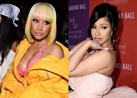 Nicki Minaj Cardi B Solidify Themselves As Halloween Queens With