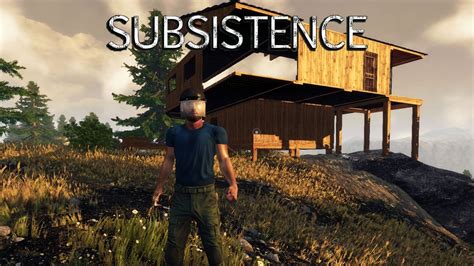 SUBSISTENCE Lets Build A Slanting Half Roof S10 EP15 YouTube