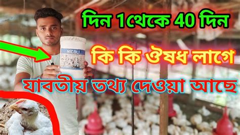 Poultry Medicine List In India পলট মরগর ঔষধর তলক YouTube