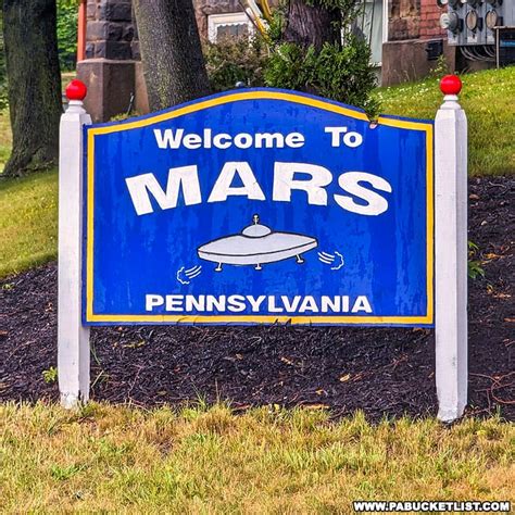 Visiting The Mars Flying Saucer In Butler County Pa Bucket List