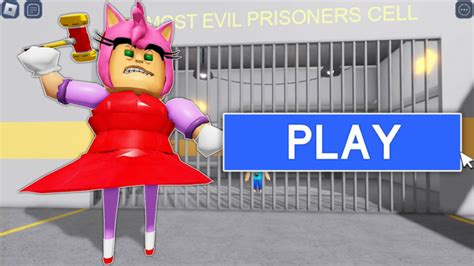 Robloxgo Pomni Catnap Barry S Prison Run Obby Vs Amy Barry S