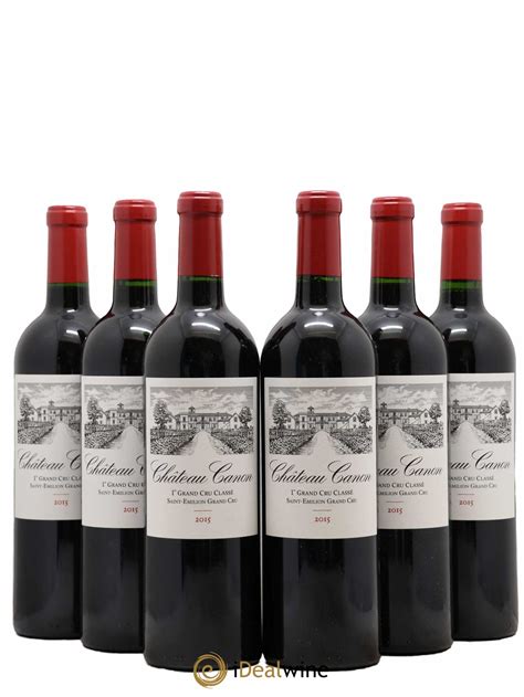 Buy Château Canon 1er Grand Cru Classé B 2015 lot 7511