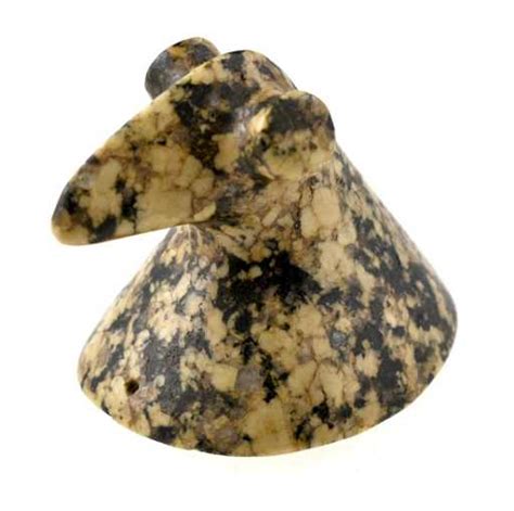 World Class Speckled Granite 2 916 Bust Birdstone