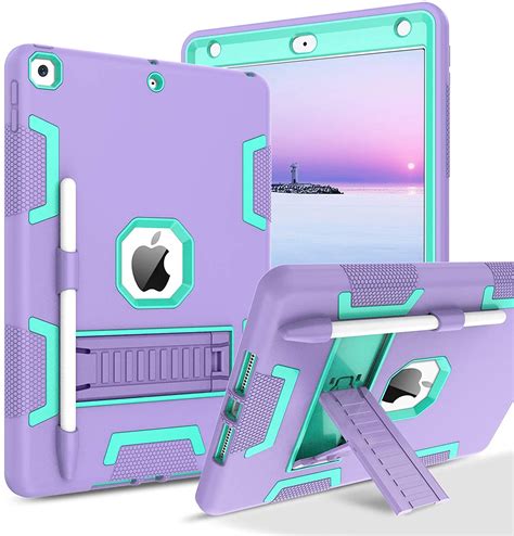 Elegant Choise Case With Handle Kickstand Silicone Anti Slip Cover For Ipad Air 5 2022 Air 4